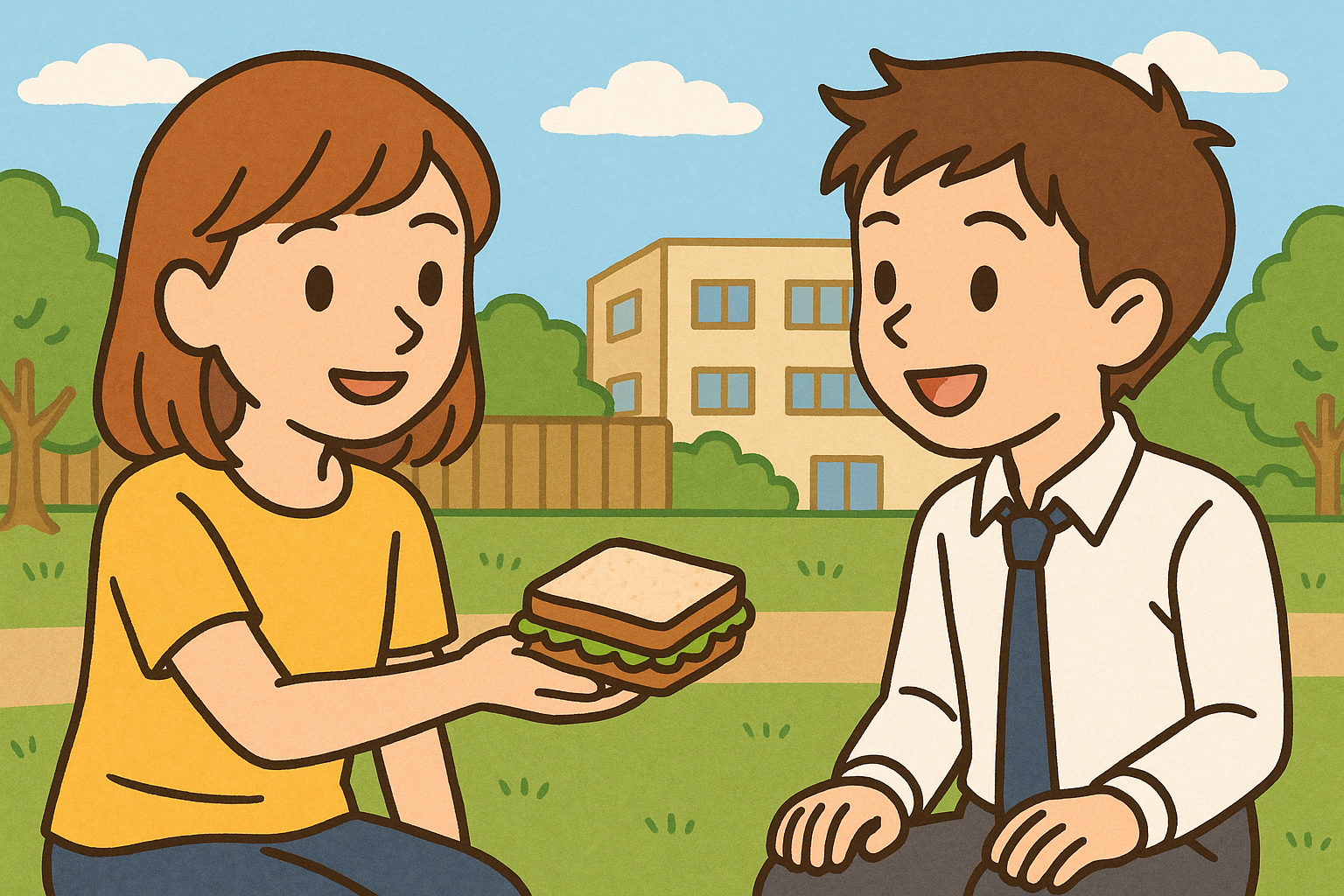 会話問題の見本