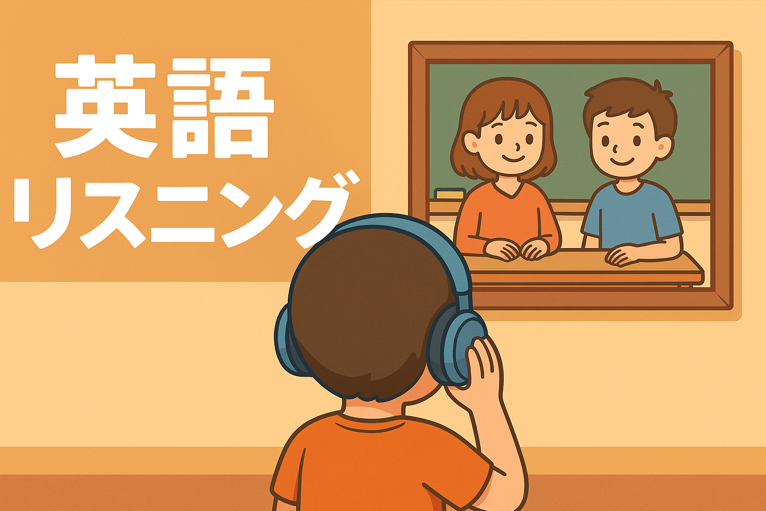 絵を見て会話の続きを選ぼう