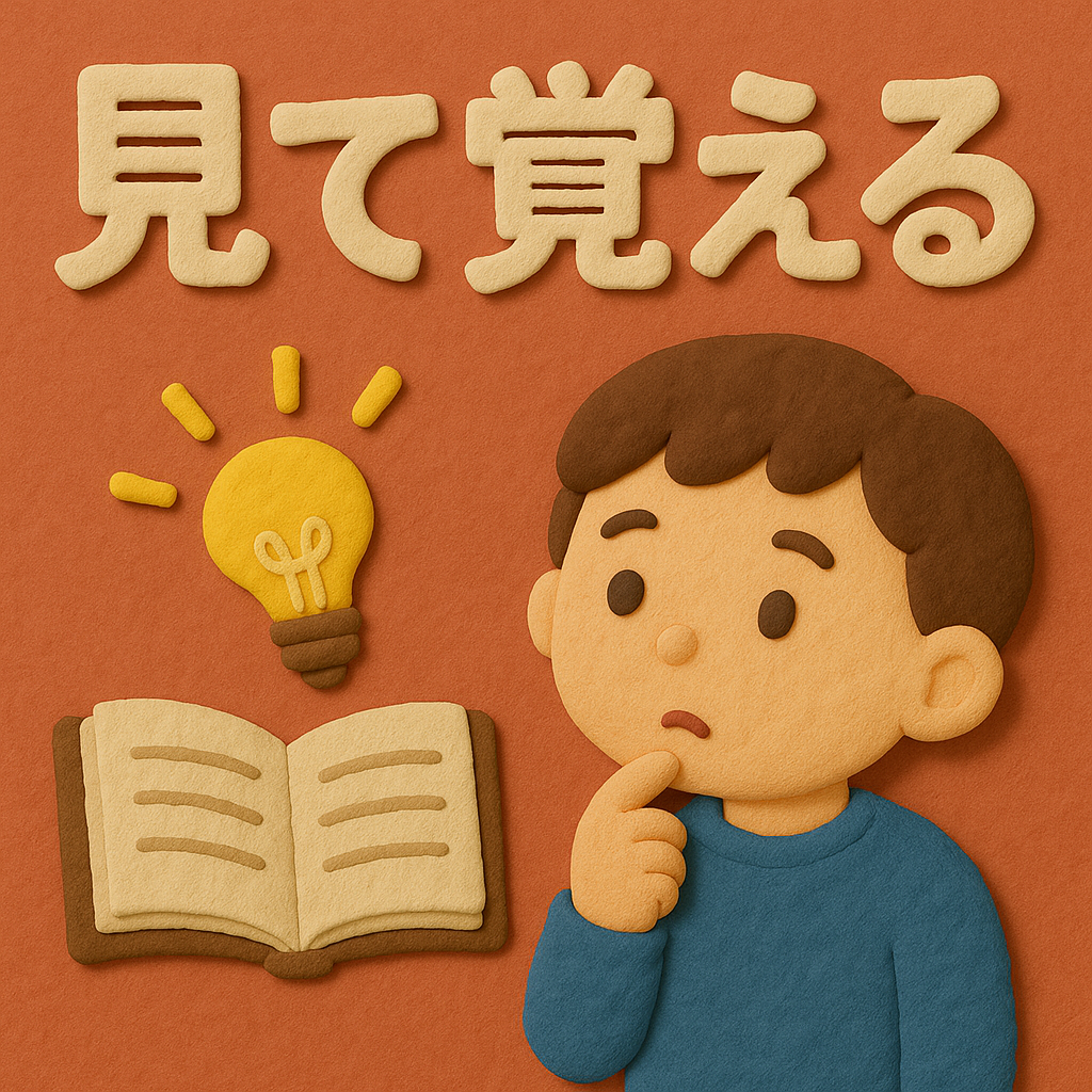 見て覚える