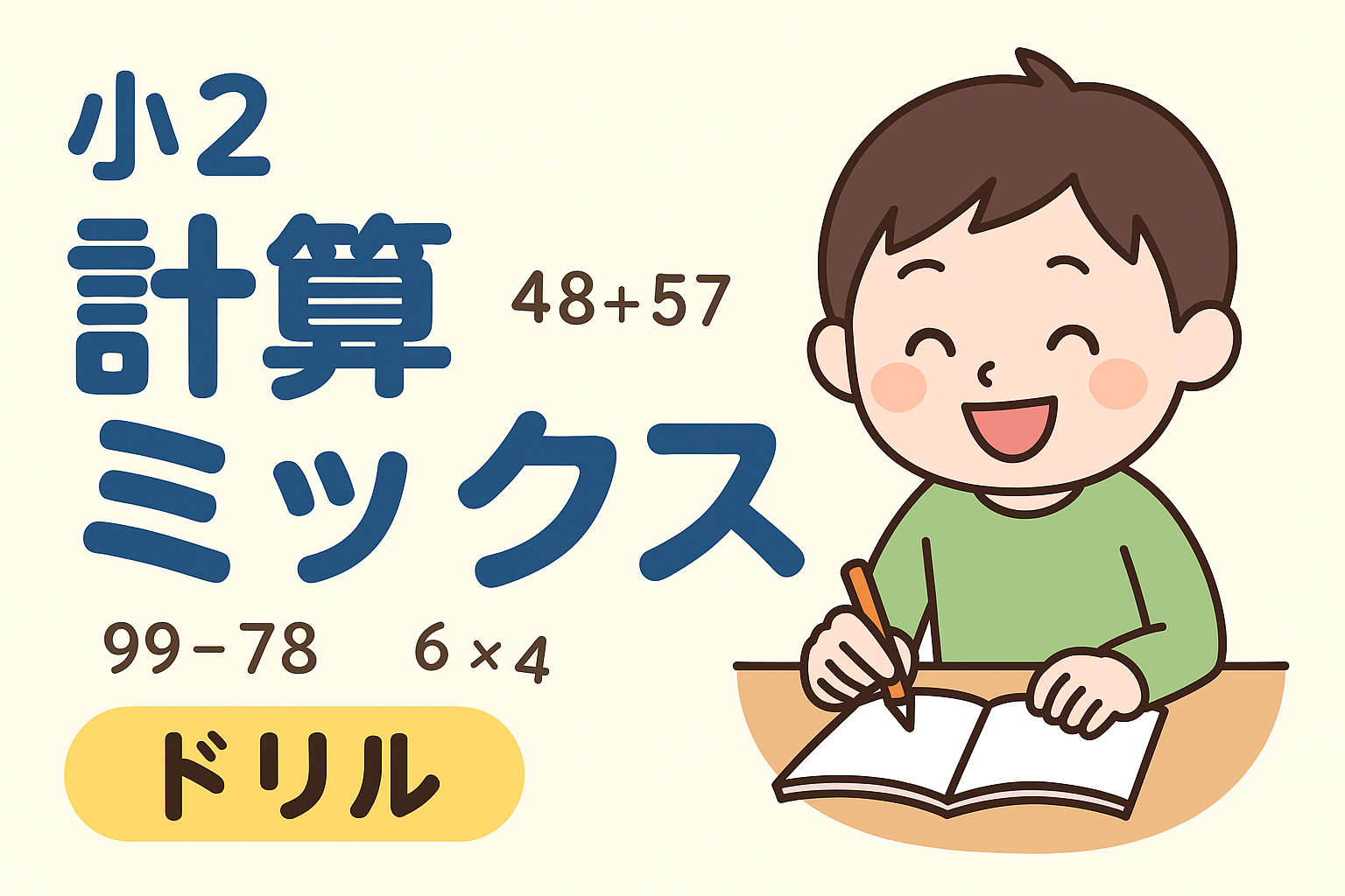 小2　計算ミックス