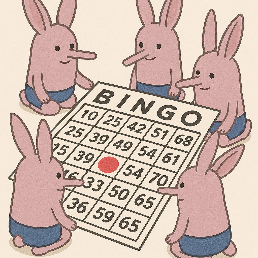 誘導ビンゴ